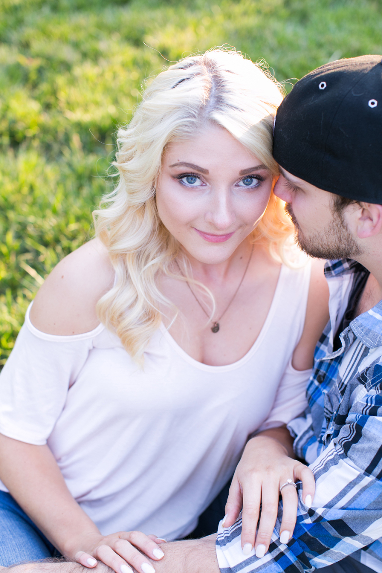 winston-salem tanglewood park engagement photos