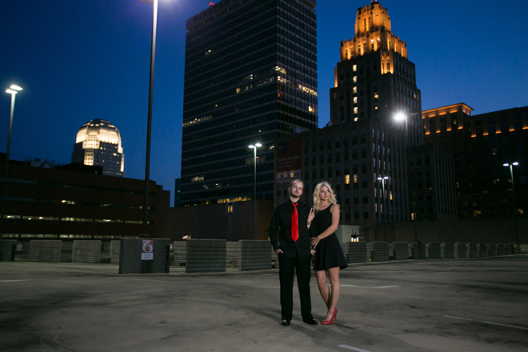 downtown winston-salem nc engagement photos