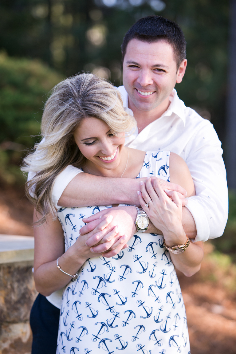 lake norman NC engagement photos