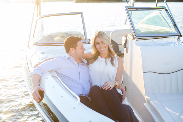 lake norman NC engagement photos