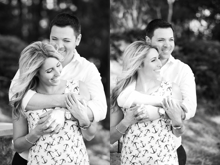 lake norman NC engagement photos