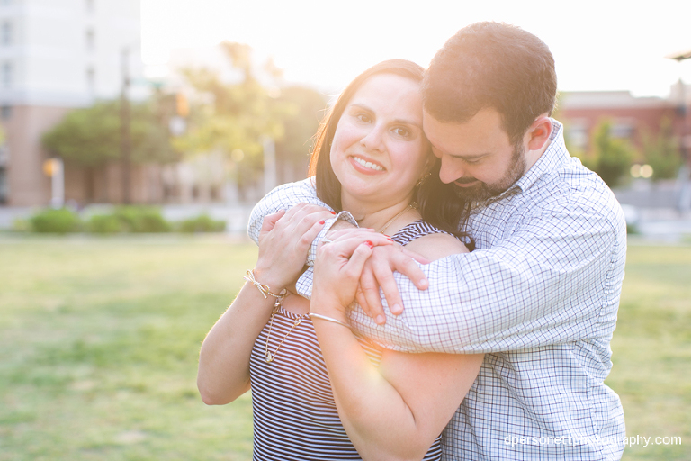 romare bearden park charlotte uptown engagement photos