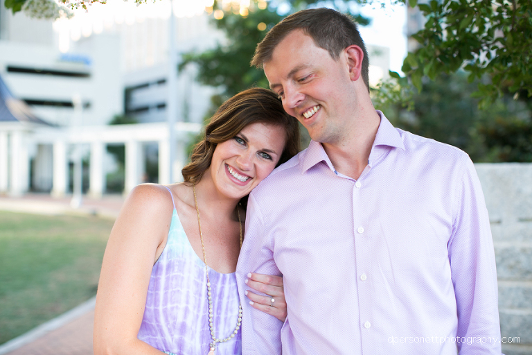 romare bearden park charlotte engagement photos
