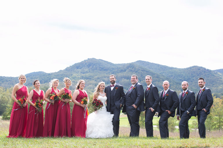 The cliffs at walnut cove wedding photos