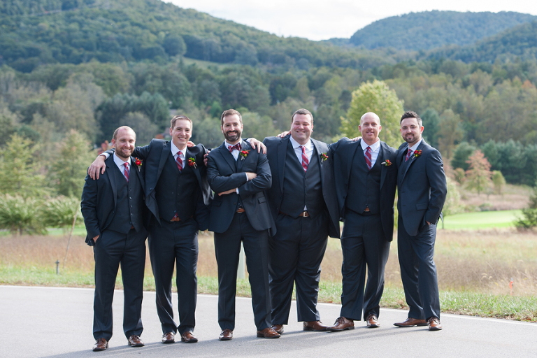 The cliffs at walnut cove wedding photos