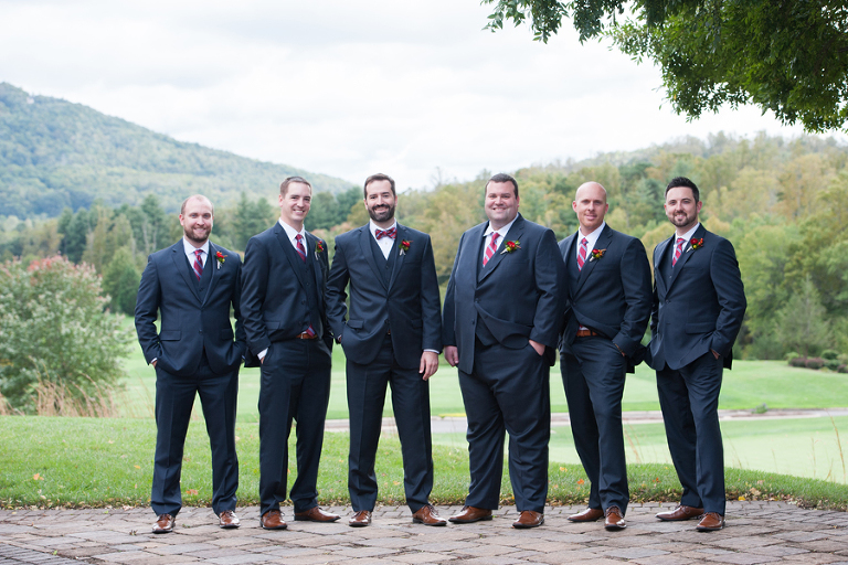 The cliffs at walnut cove wedding photos