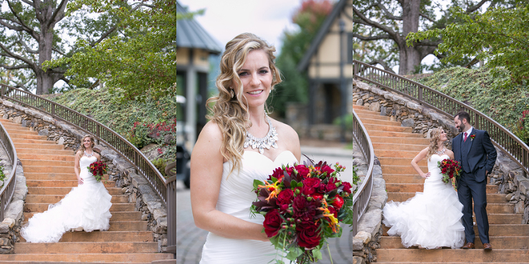 The cliffs at walnut cove wedding photos