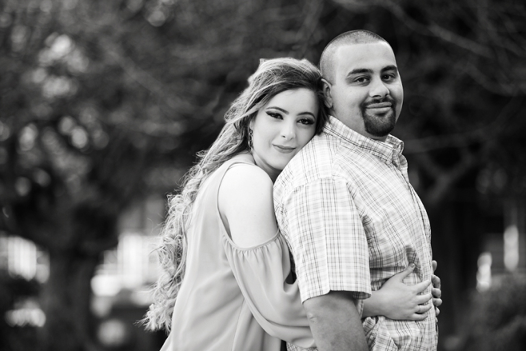 uptown charlotte engagement photo session