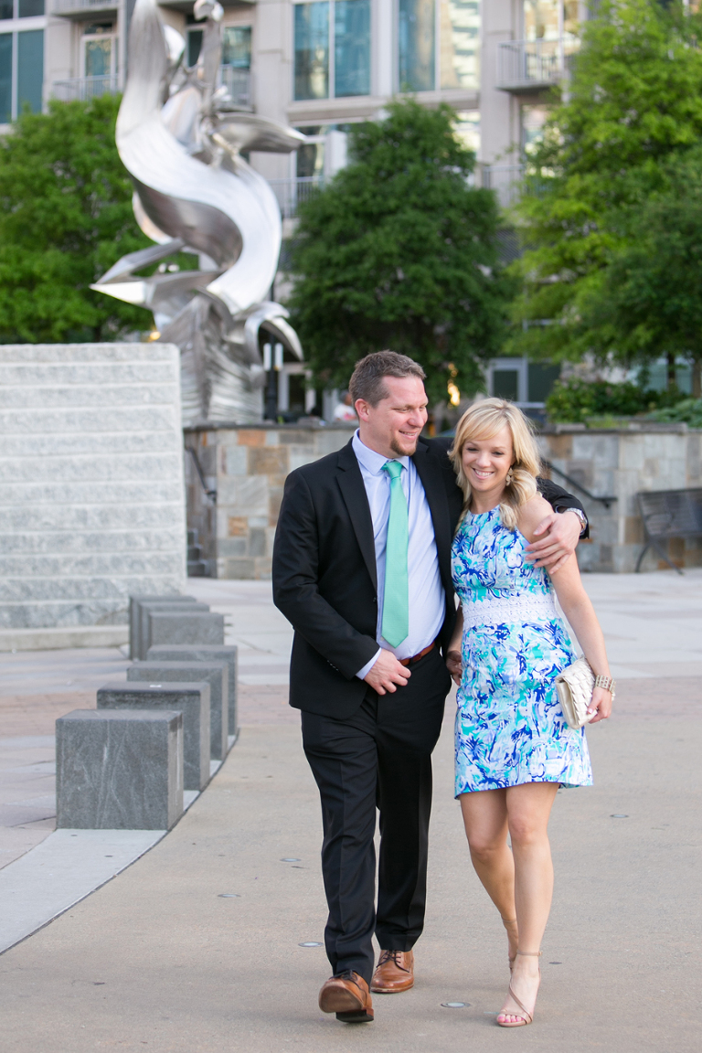charlotte engagement photos