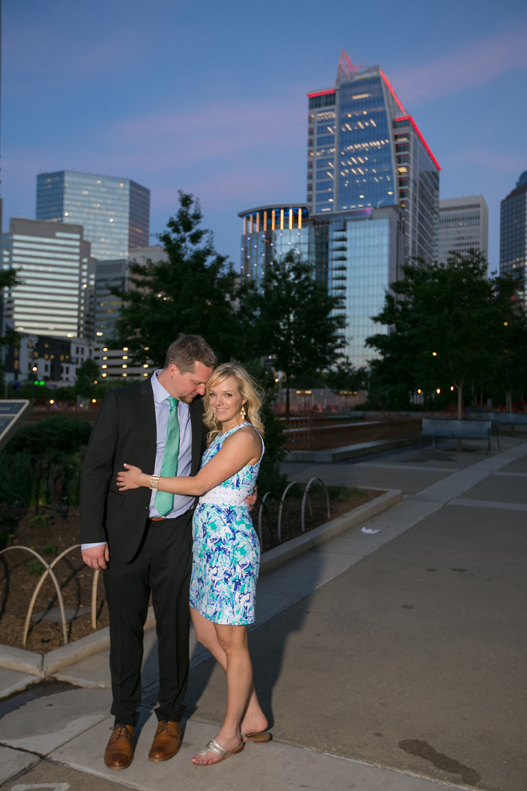charlotte engagement photos
