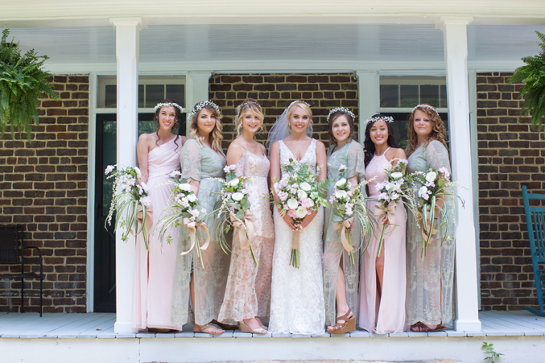 nc outdoor garden wedding