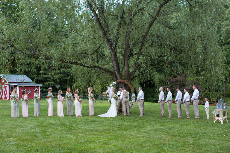 nc outdoor garden wedding