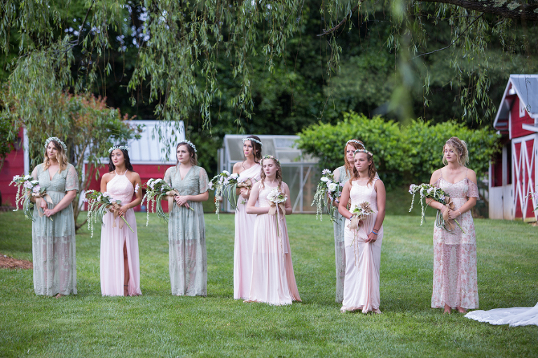 nc outdoor garden wedding