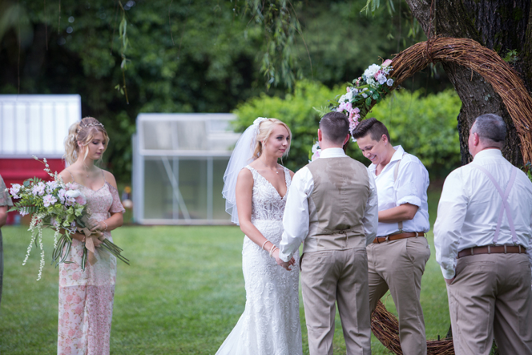 nc outdoor garden wedding