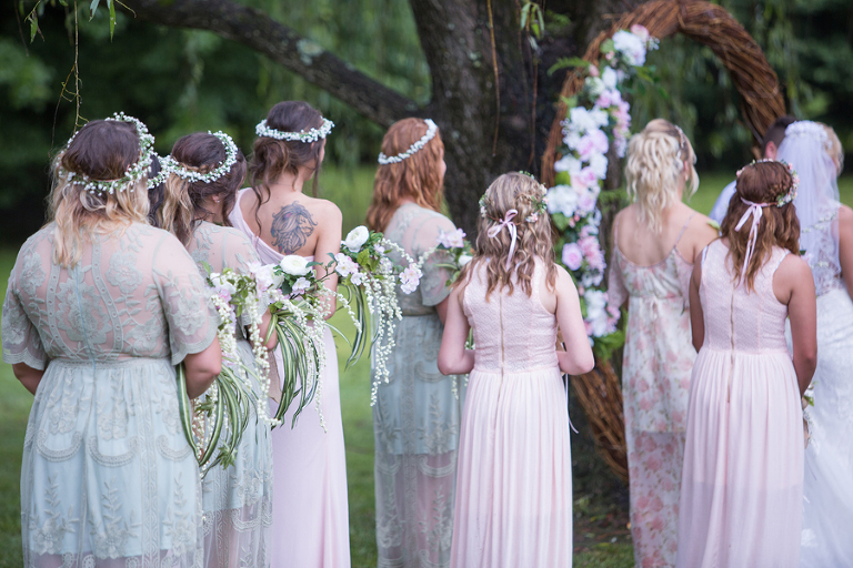 nc outdoor garden wedding