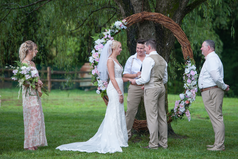 nc outdoor garden wedding