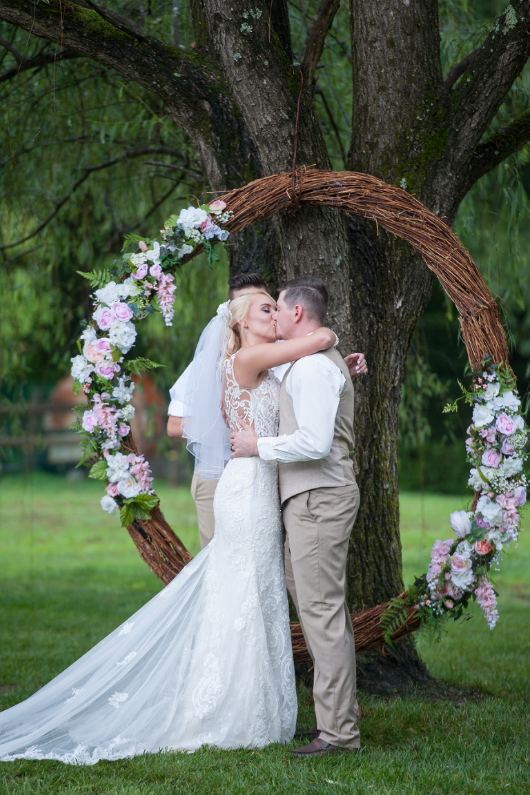 nc outdoor garden wedding