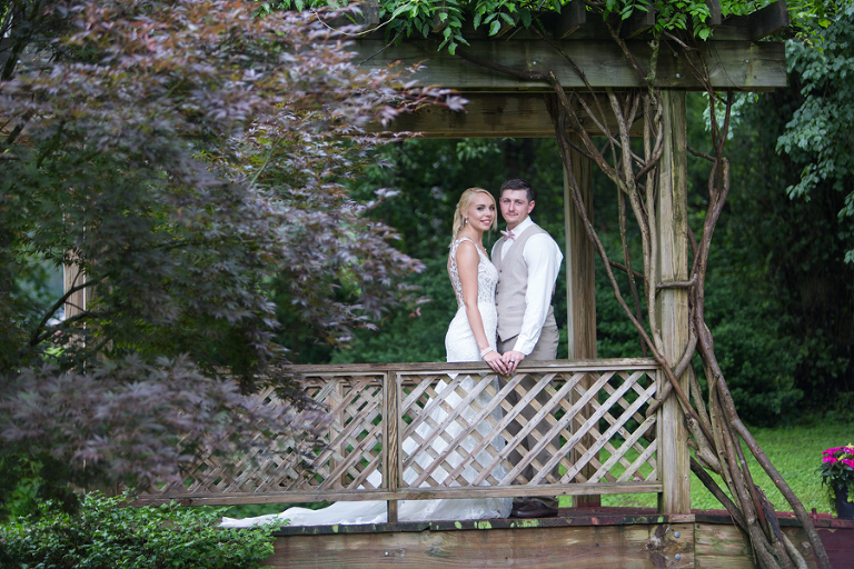 nc outdoor garden wedding