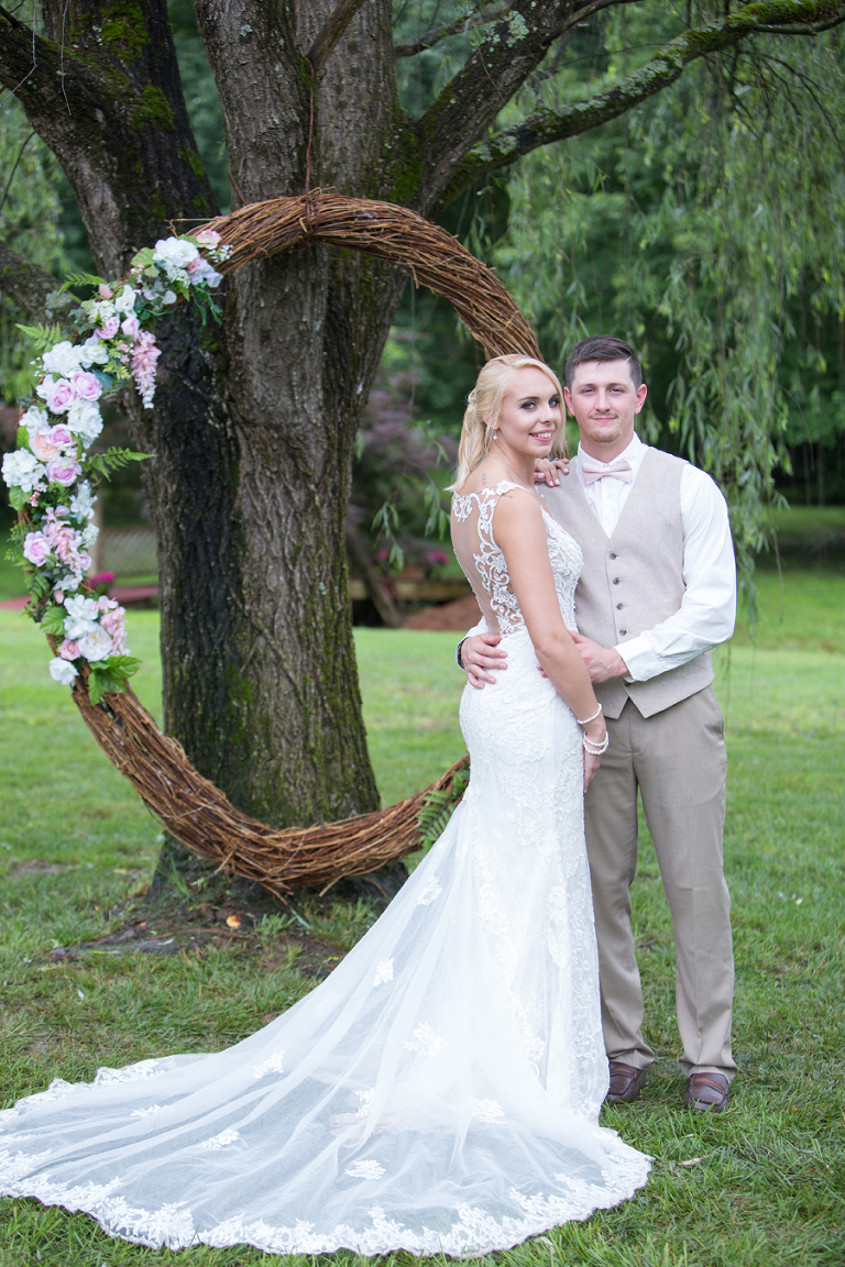 nc outdoor garden wedding