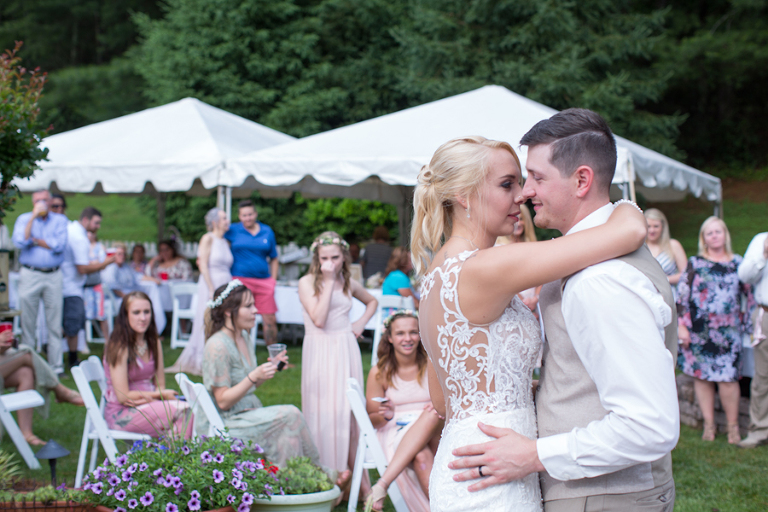 nc outdoor garden wedding