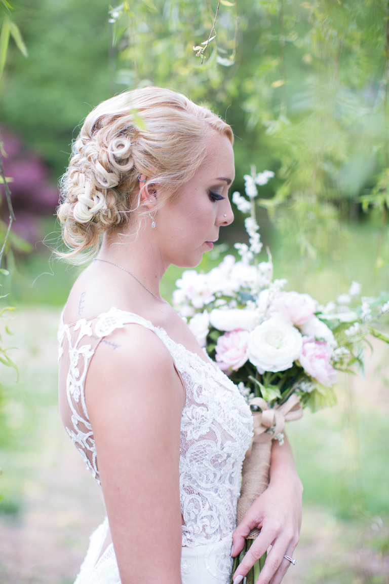 charlotte NC bridal photos