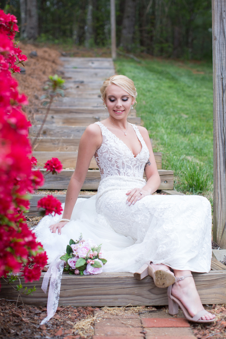 charlotte NC bridal photos