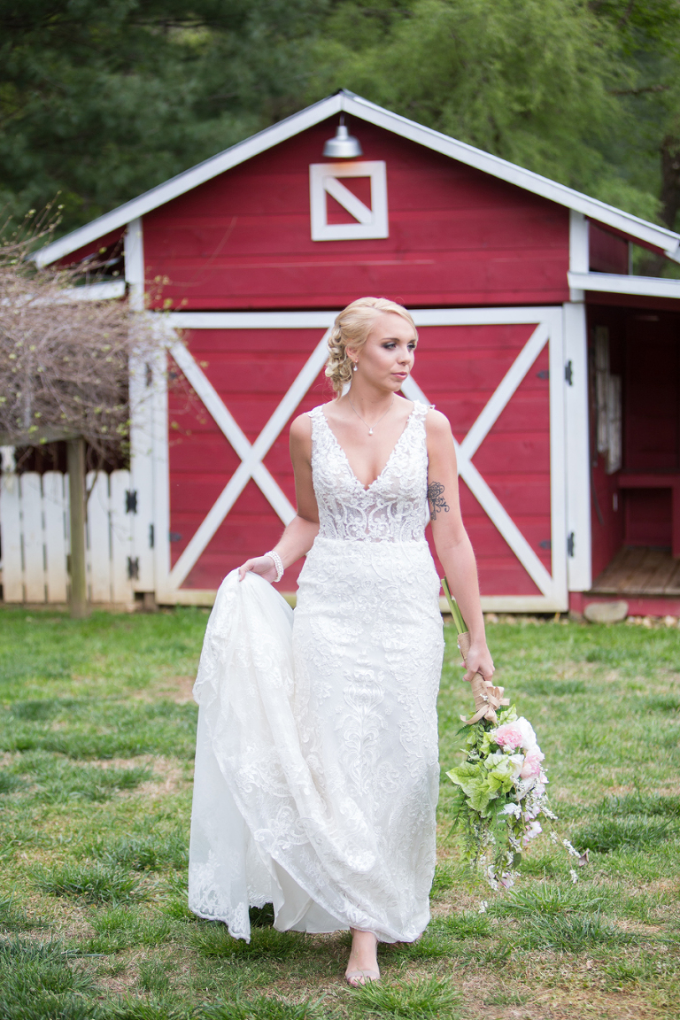 charlotte NC bridal photos