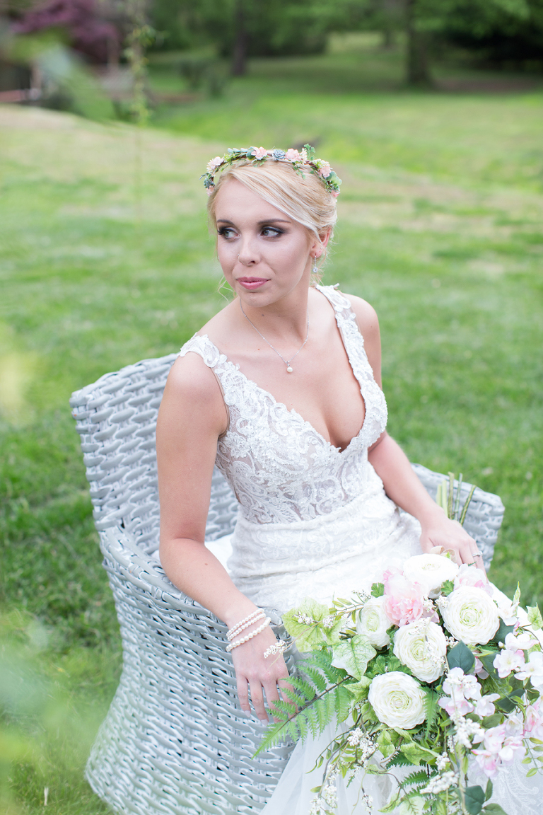 charlotte NC bridal photos