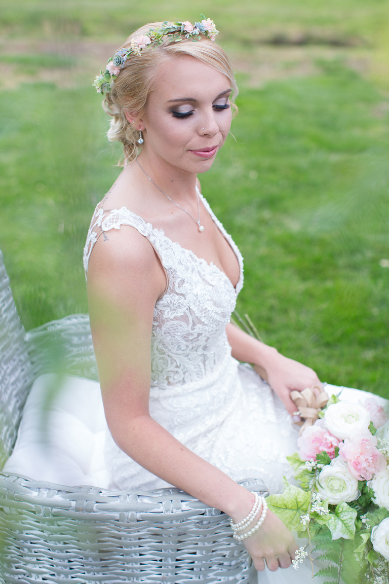 charlotte NC bridal photos