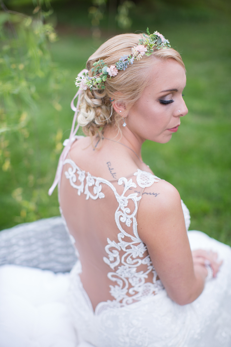charlotte NC bridal photos