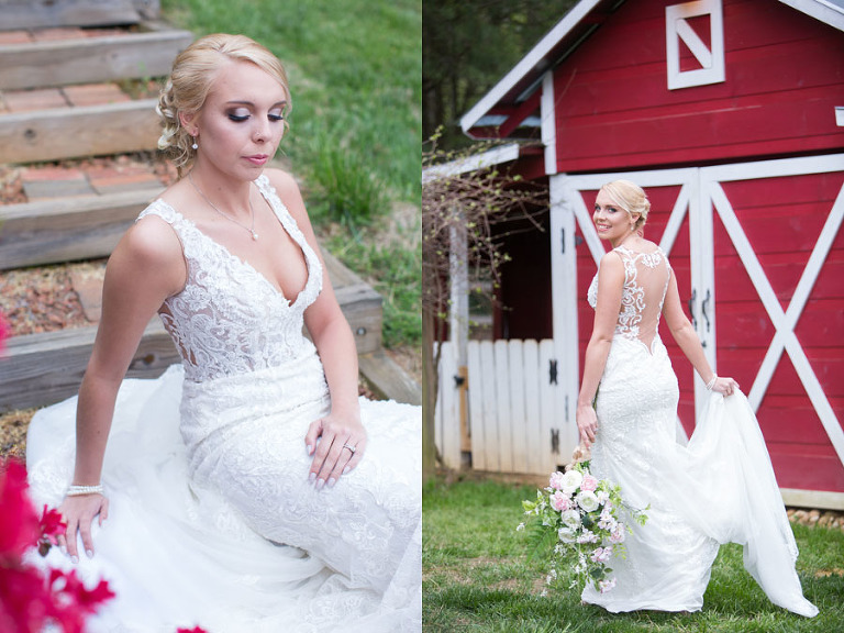 charlotte NC bridal photos
