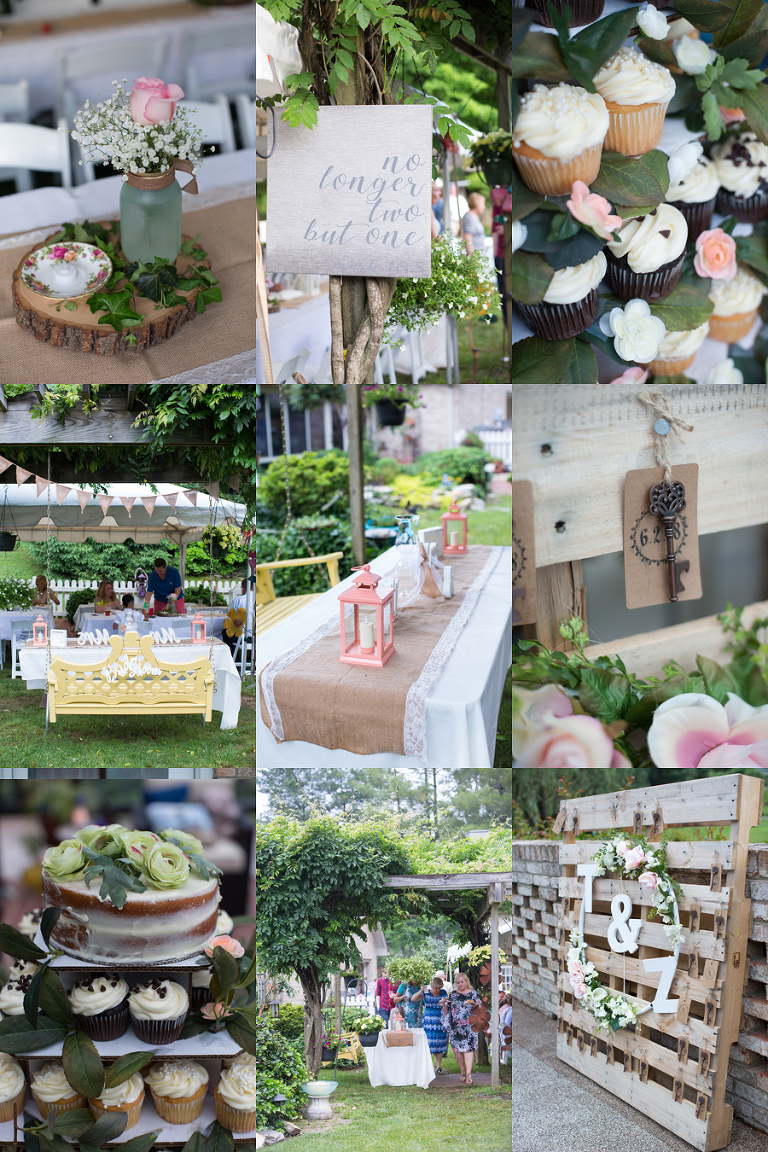 nc outdoor garden wedding