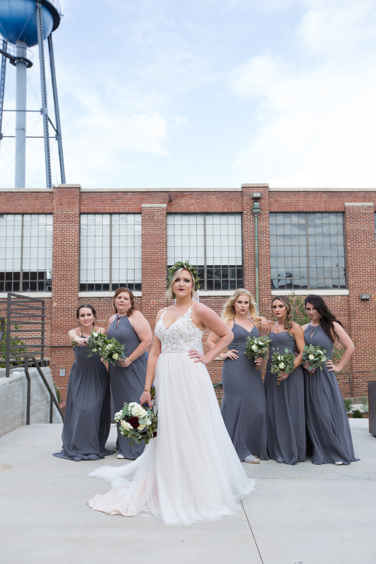 byron's southend charlotte wedding photos 