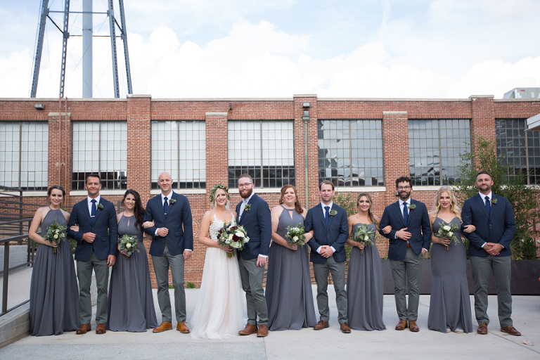 byron's southend charlotte wedding photos 